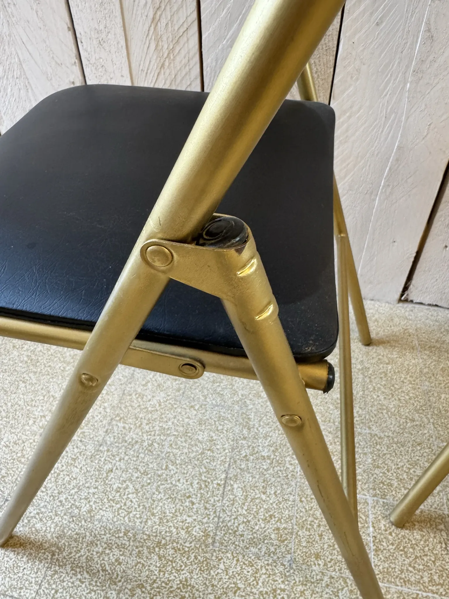 Pair of folding chairs