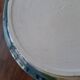 Decorative enamelled ceramic plate, 20th century