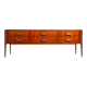 Italian sideboard or chest of drawers in teak Italy 1960