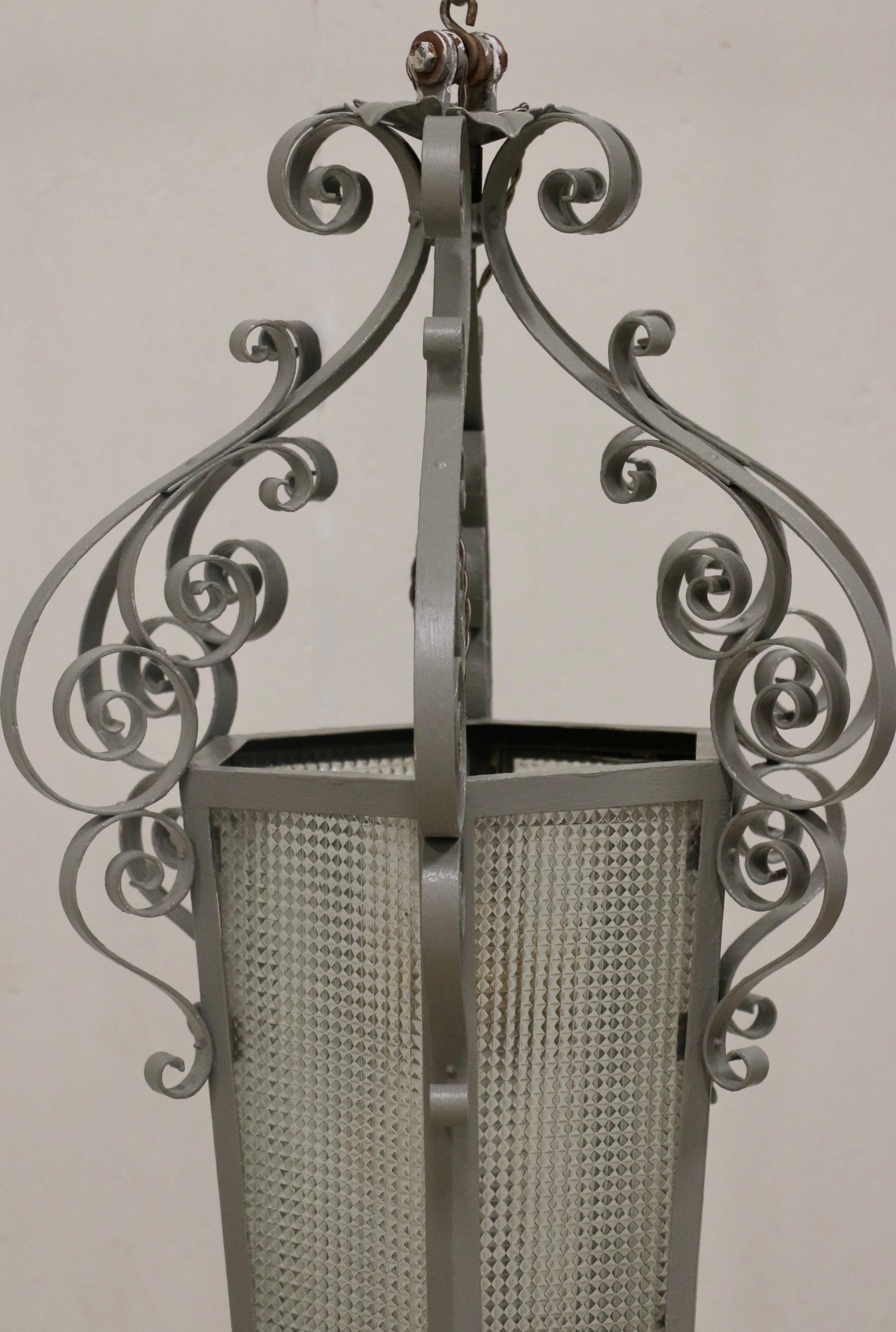A large lantern from France in the 1940s.