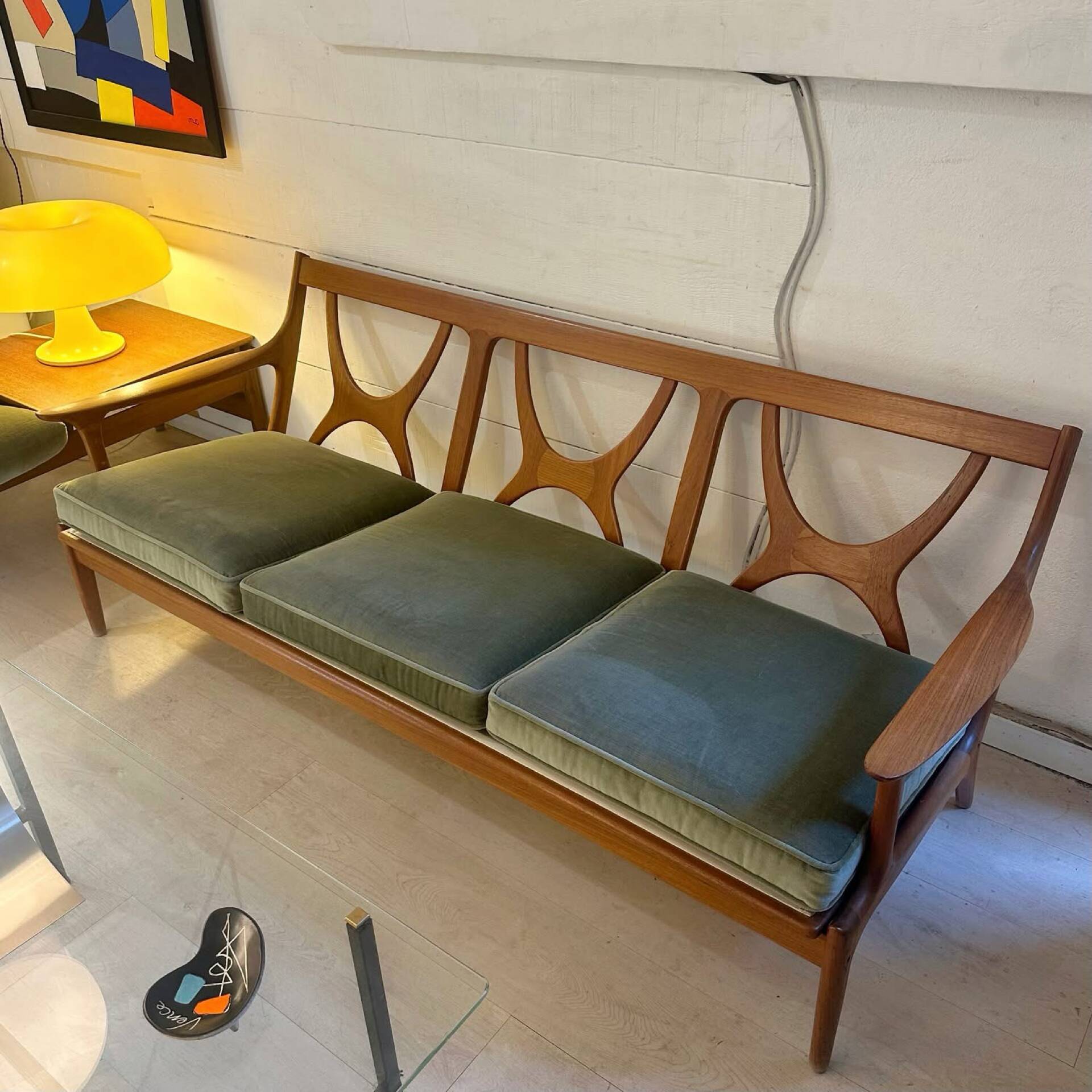 Danish sofa by Edvard Valentinsen, 1960
