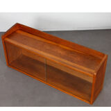 Vintage wall display case, Czech-made, 1960