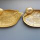 Empty of brass duck pockets
