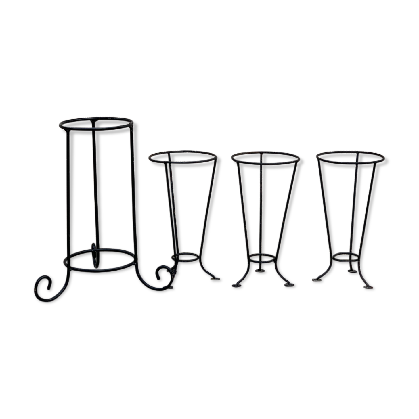 Wrought iron plant support/door