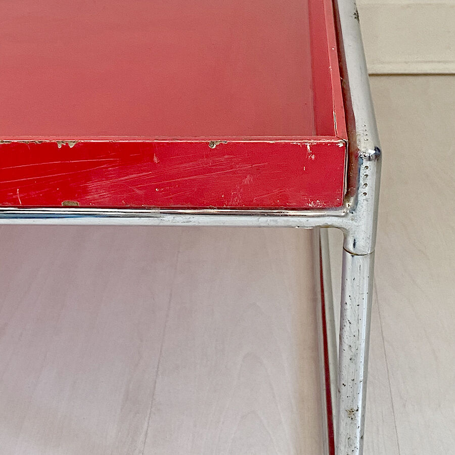 Coffee table "trays square" by Kartell by Piero Lissoni 2003