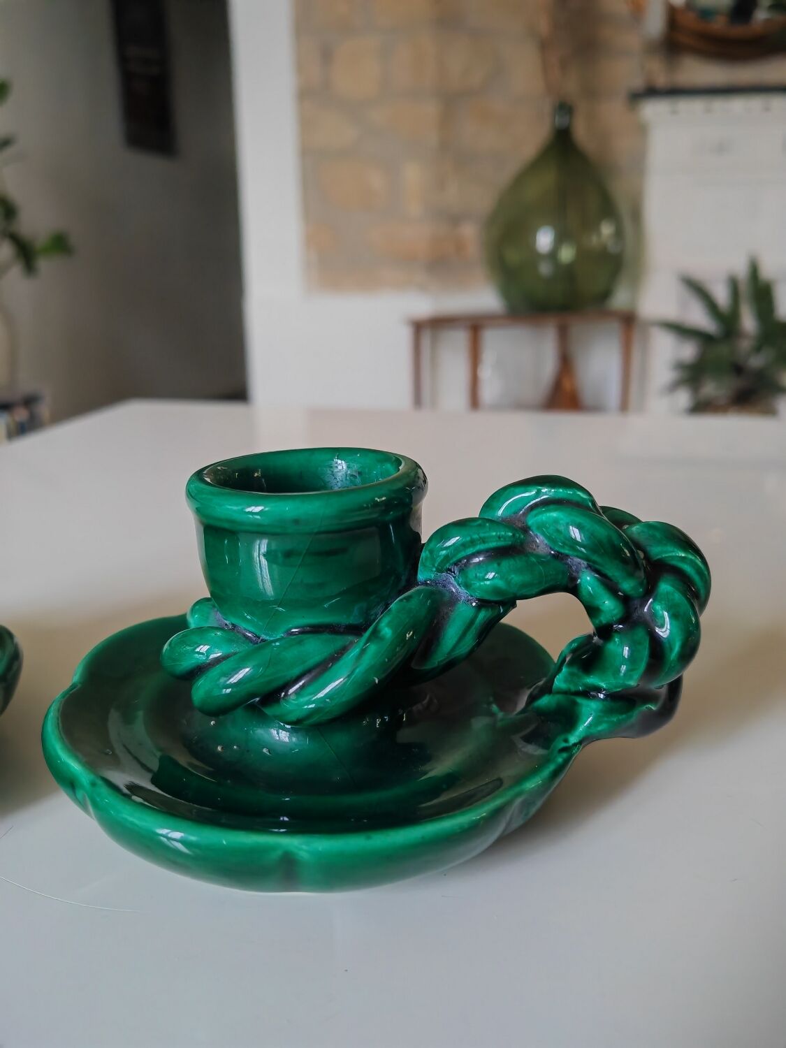 2 candle holders Vallauris