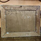 Painting on framed panel signed Albert Regagnon