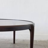 Large Mid-Century Coffee Table in Mahogany