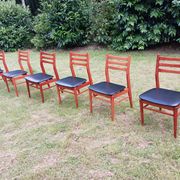 Set of 6 Scandinavian design chairs