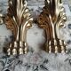 Set of 4 solid bronze furniture legs – new