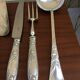 Art Nouveau style silver-plated cutlery set
