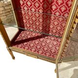 Louis XVI Style Gilded Wood Display Case