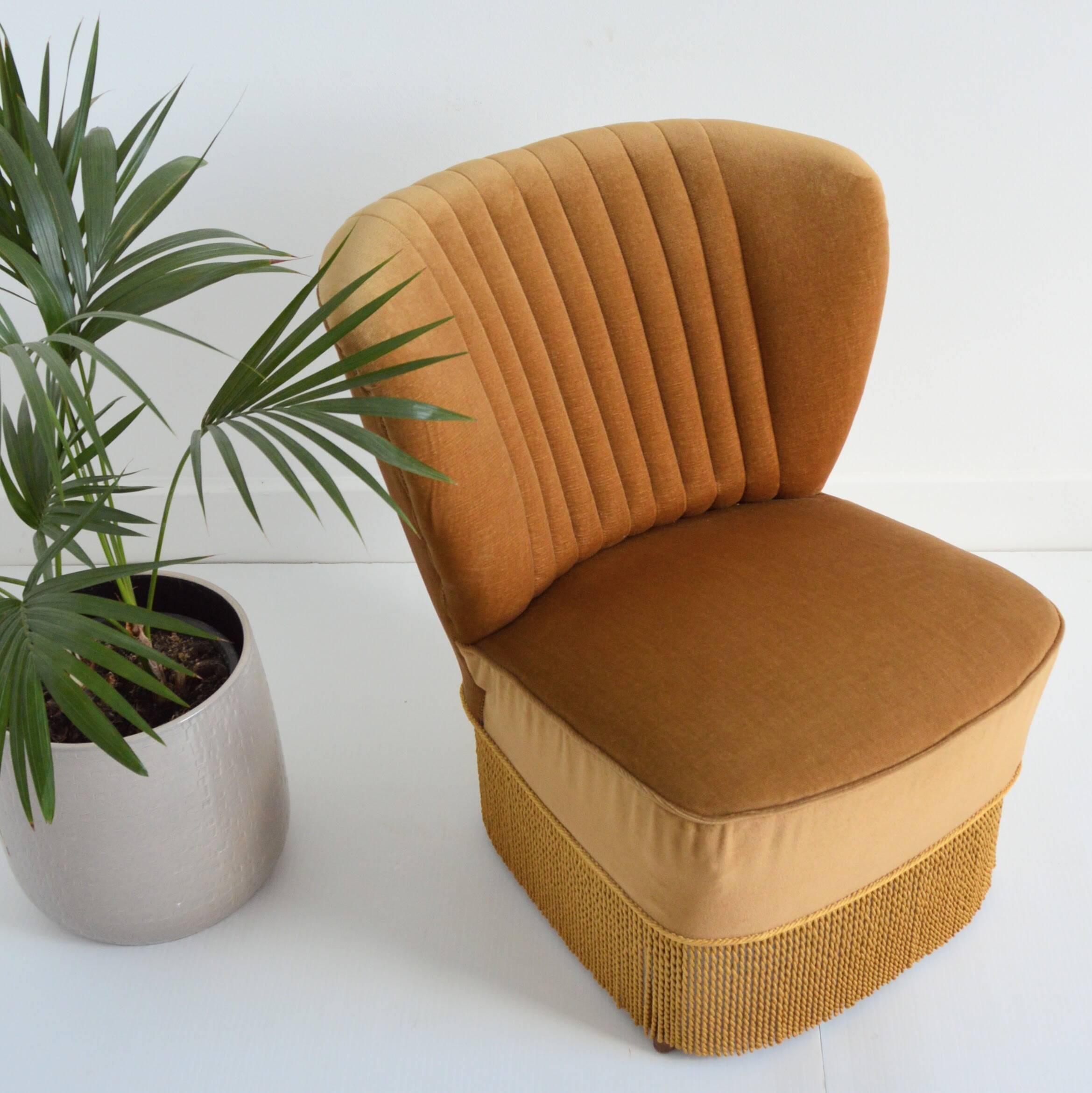 Vintage 1960s cocktail armchair