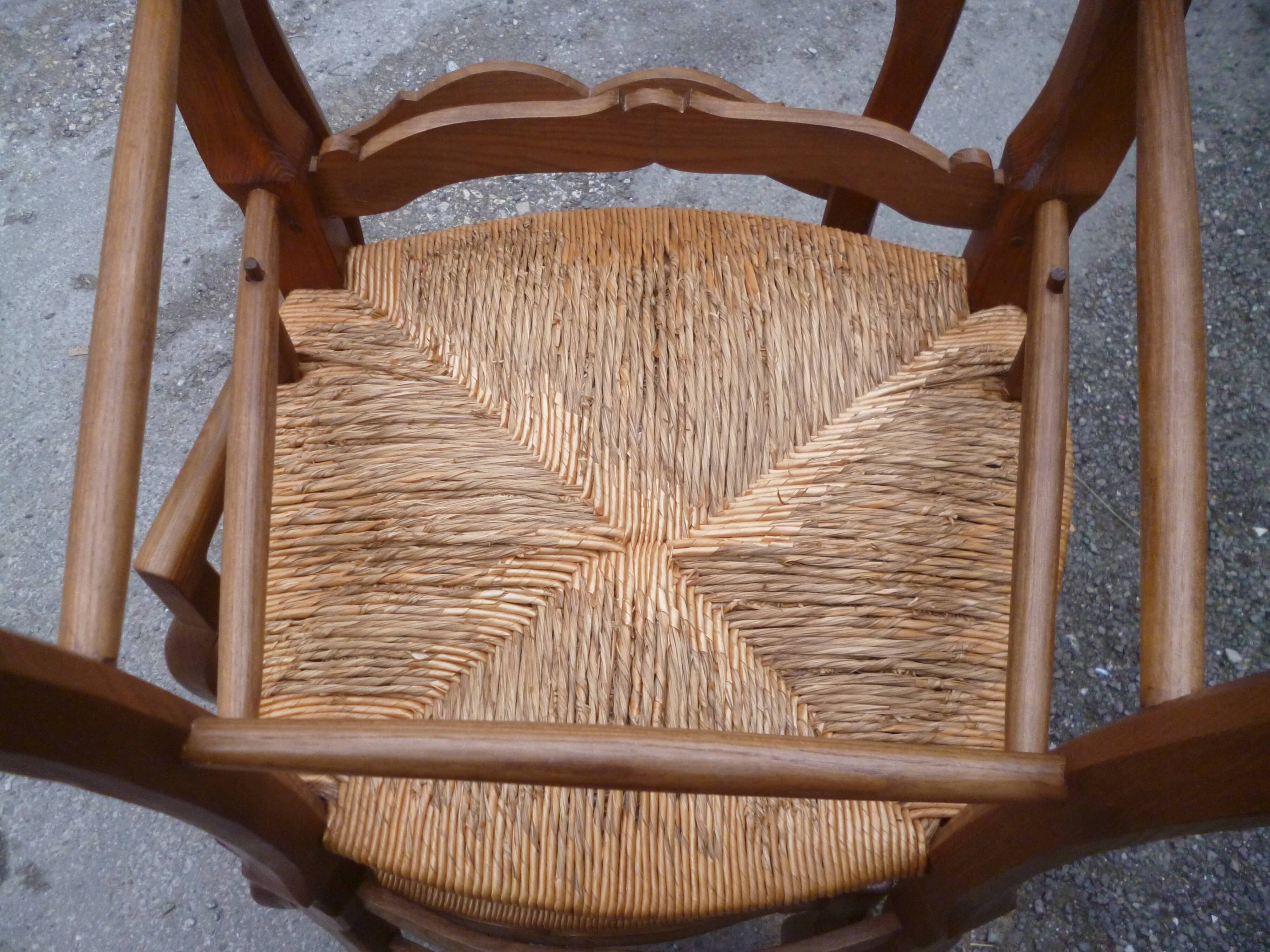 Pair of Louis XV style armchairs