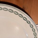 5 flat plates "Nobilis" Sarreguemines
