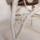 Vintage bamboo, rattan armchair with armrests, 1950s