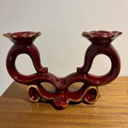 Paire de bougroirs en ceramique S.R Bonome