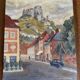 Oil on landscape cardboard 35 X 27