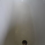Old cast iron bathtub
