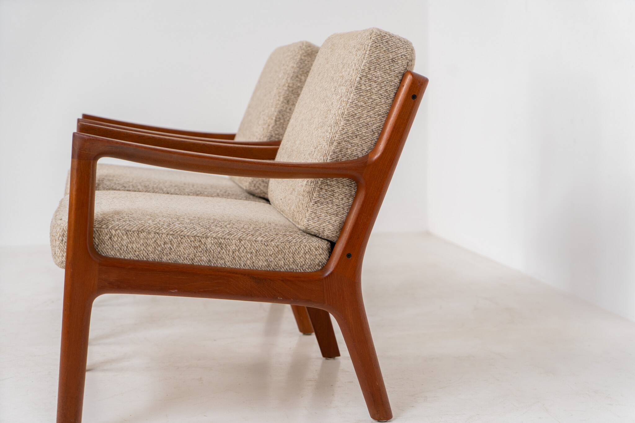 Pair of “Senator” easy chairs by Ole Wanscher for France & Son