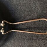 Small old barber's mirror, round, 2 sides, 1930