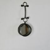 Hanging metal mirror, 1950s