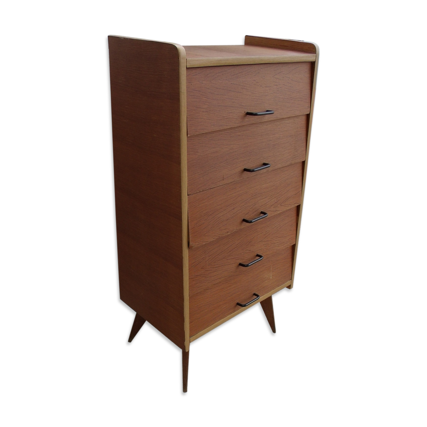 Vintage chiffonnier 1950 feet compass