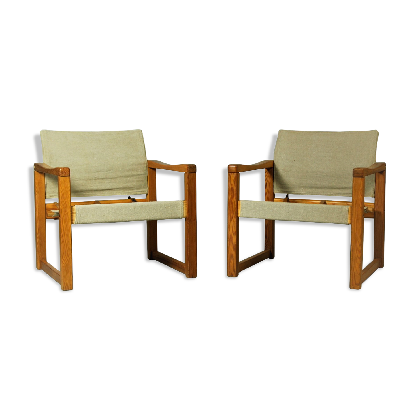 Paire de fauteuils modèle Diana par Karin Mobring pour Ikea, années 1970
