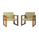 Paire de fauteuils modèle Diana par Karin Mobring pour Ikea, années 1970