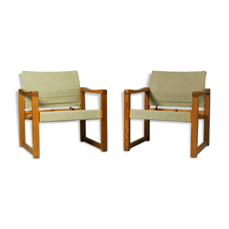 Paire de fauteuils modèle Diana par Karin Mobring pour Ikea, années 1970