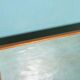 Miroir suédois minimaliste en bois de pin Japandi des années 70