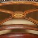 Victorian captain's chair in leather restored by Cornelius V Smith.