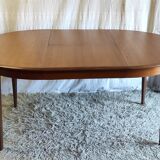 Scandinavian-style teak dining table - mid-20th century