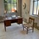 Scandinavian "boomerang" two-sided teak desk Midtjydsk Mobelfabrilk