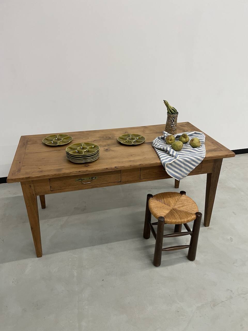 Pine farm table 165 cm