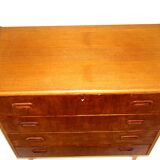 Scandinavian teak chest of drawers, Sweden, 1960