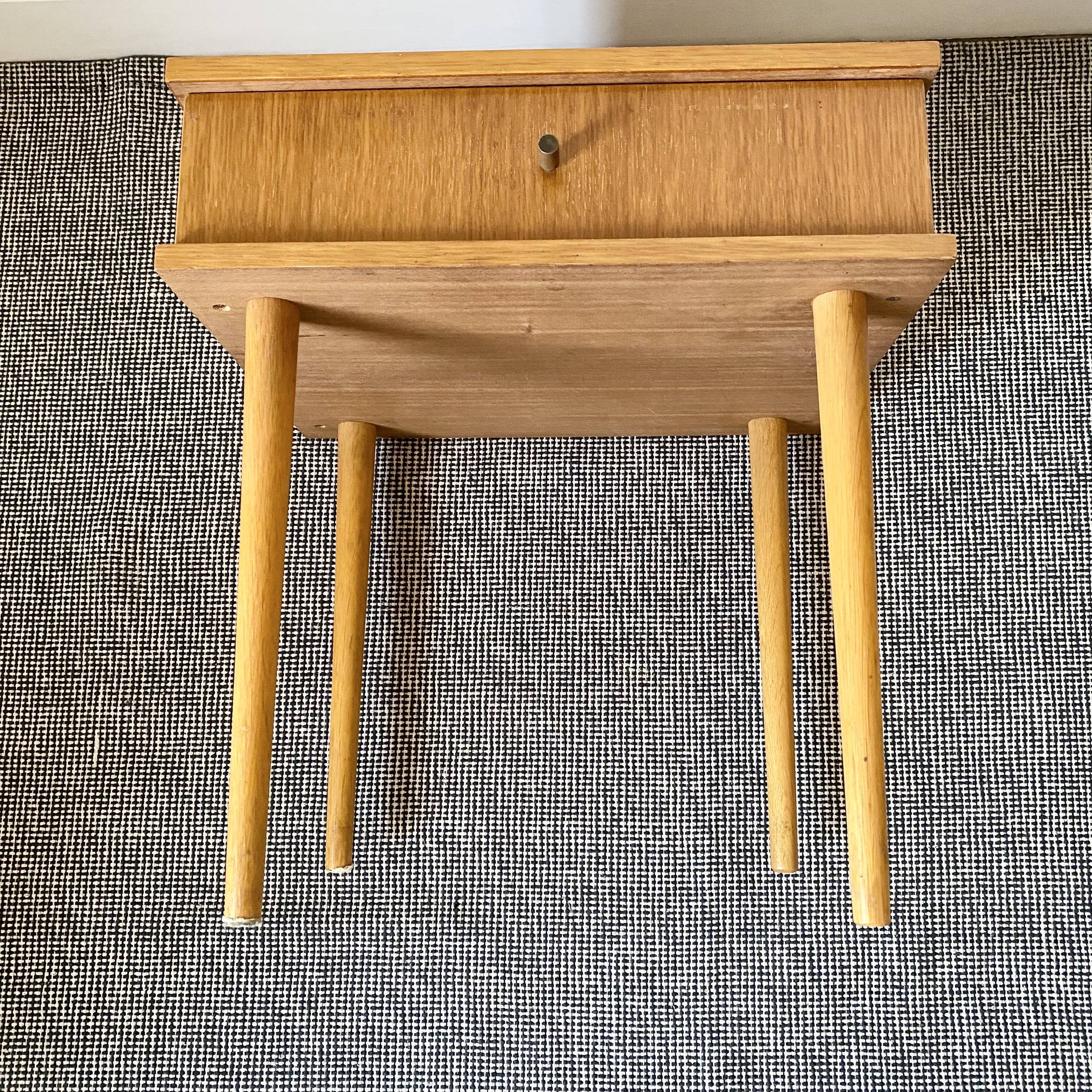 Vintage bedside table