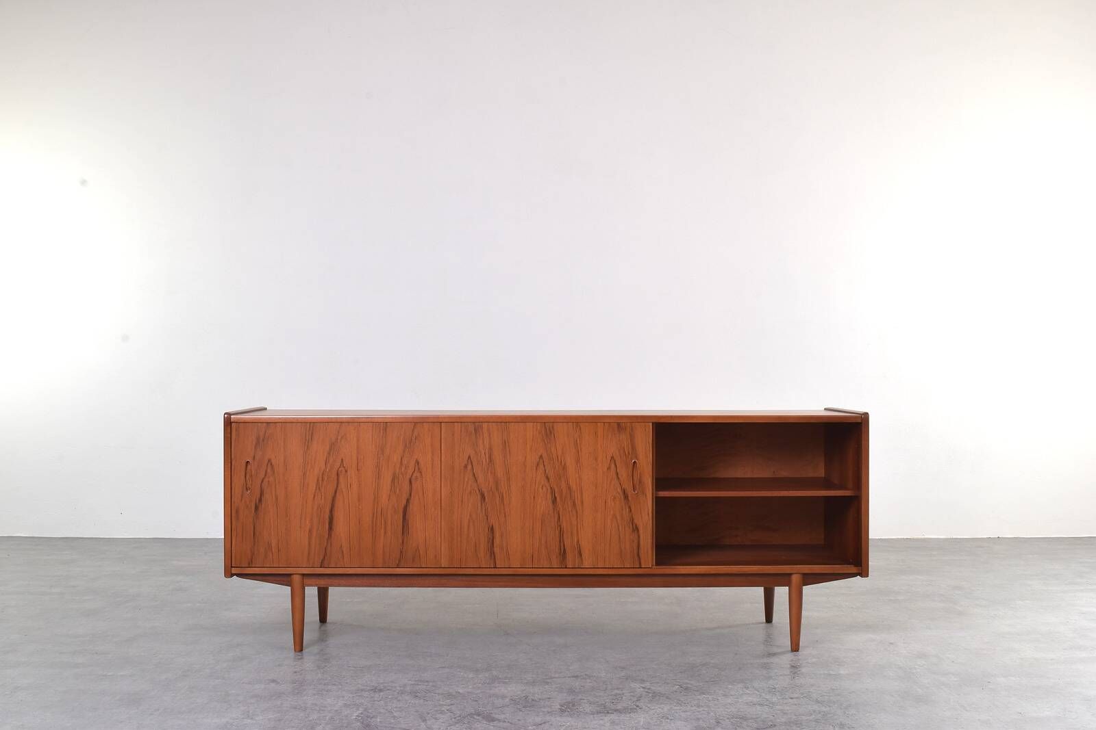 Mid-Century Teak Trio Sideboard by Nils Jonsson for Hugo Troeds, 1960s.