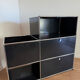 Meuble modulable USM Haller noir