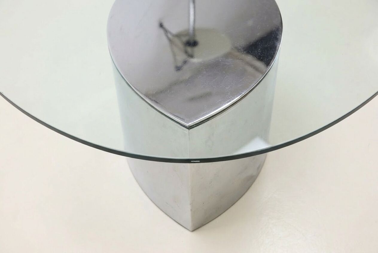 Italian coffee table "Lunario" by Cini Boeri for Gavina