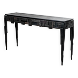 Console en bois noir