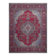 1970s Vintage Persian Handmade Wool Red Oversized Rug 297x378