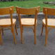 Ensemble de 3 chaises bistrot