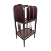 Secessionist magazine rack attributed to Otto Wagner for Thonet.
