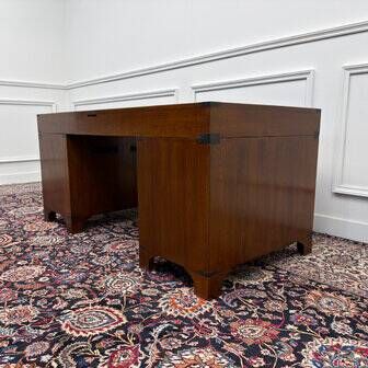 Classic English Eichholtz Campaign Desk
