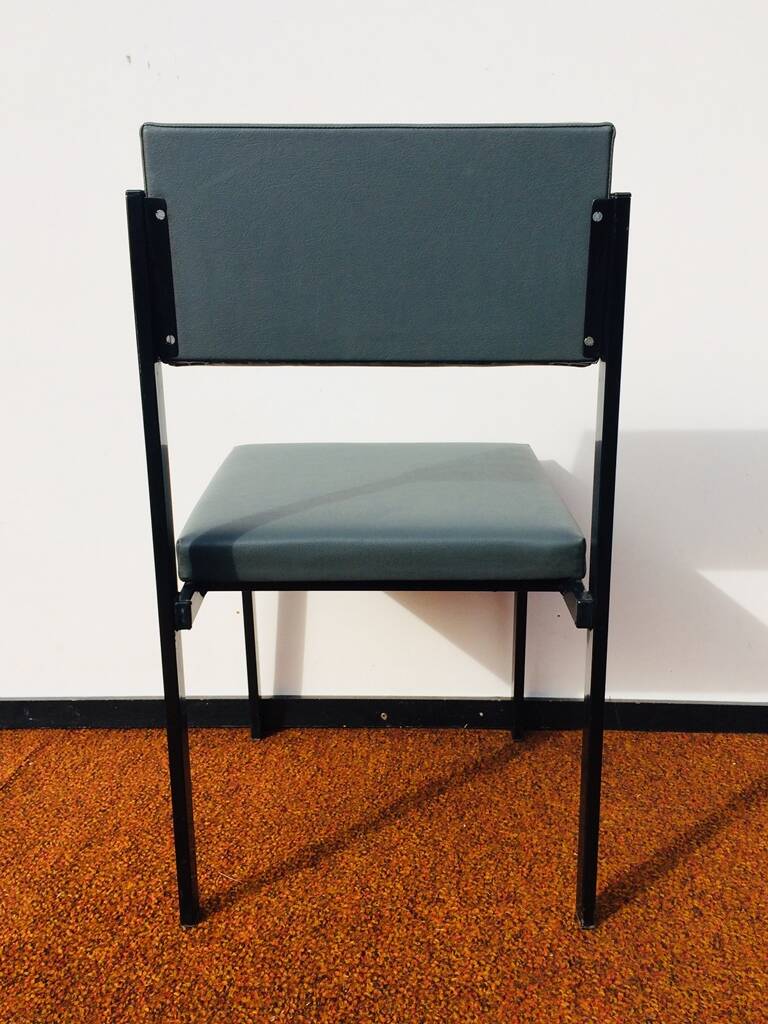 Pair of Pastoe style chairs. Vintage 60s.