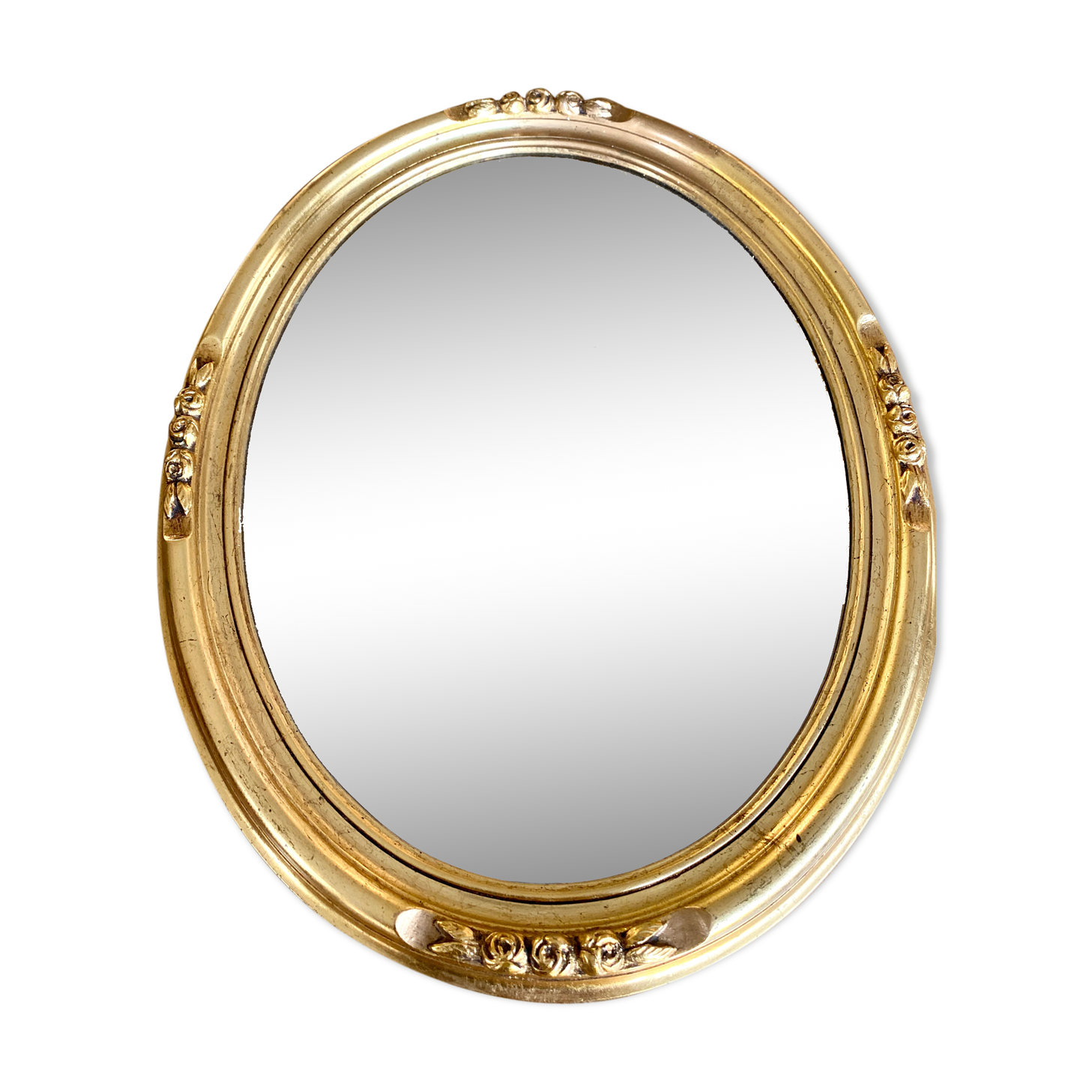 Golden mirror 47x37cm