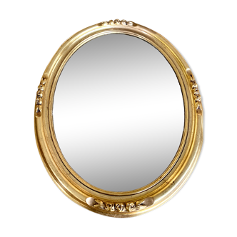 Golden mirror 47x37cm