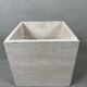 Vintage coffee table / side table – travertine and brass