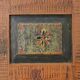 Painted Folk Art Bridal Cabinet 1846
